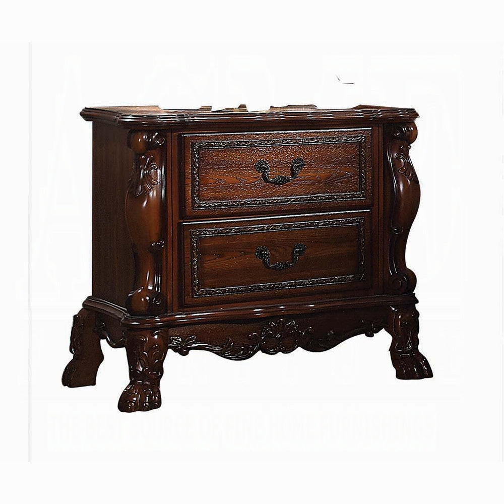 Dresden 3 Pieces Luxury Solid Wood Bedroom Set Includes Bed, 2 x Nightstand, Boxspring Required