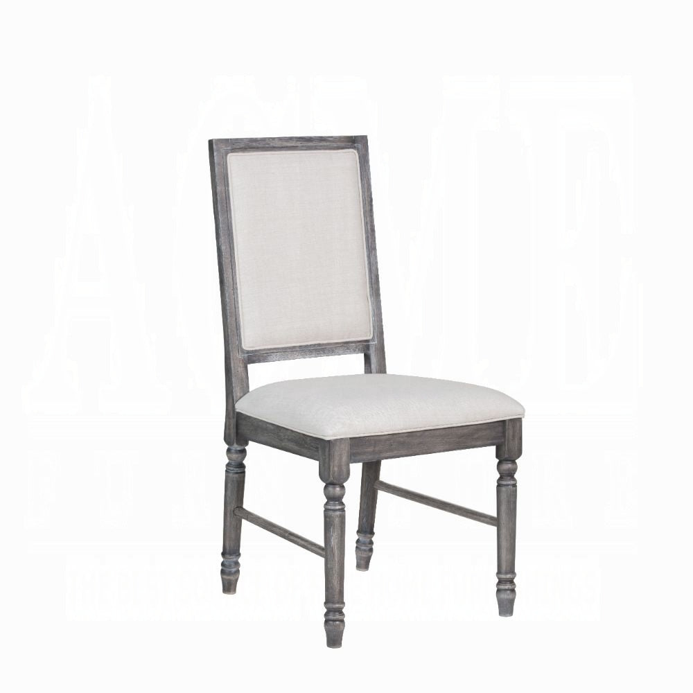 Leventis 7-ps Casual Dining Table Set Include 1 Dining Table, 6 Side Chairs, 6 -Person Dining Set
