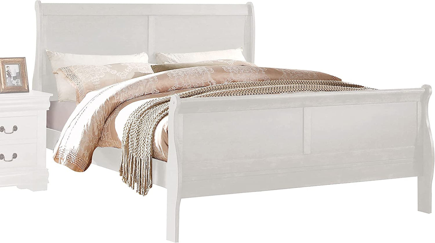 6-Piece Bedroom Set Bed, Dress, Chest, Mirror and 2 Nightstands