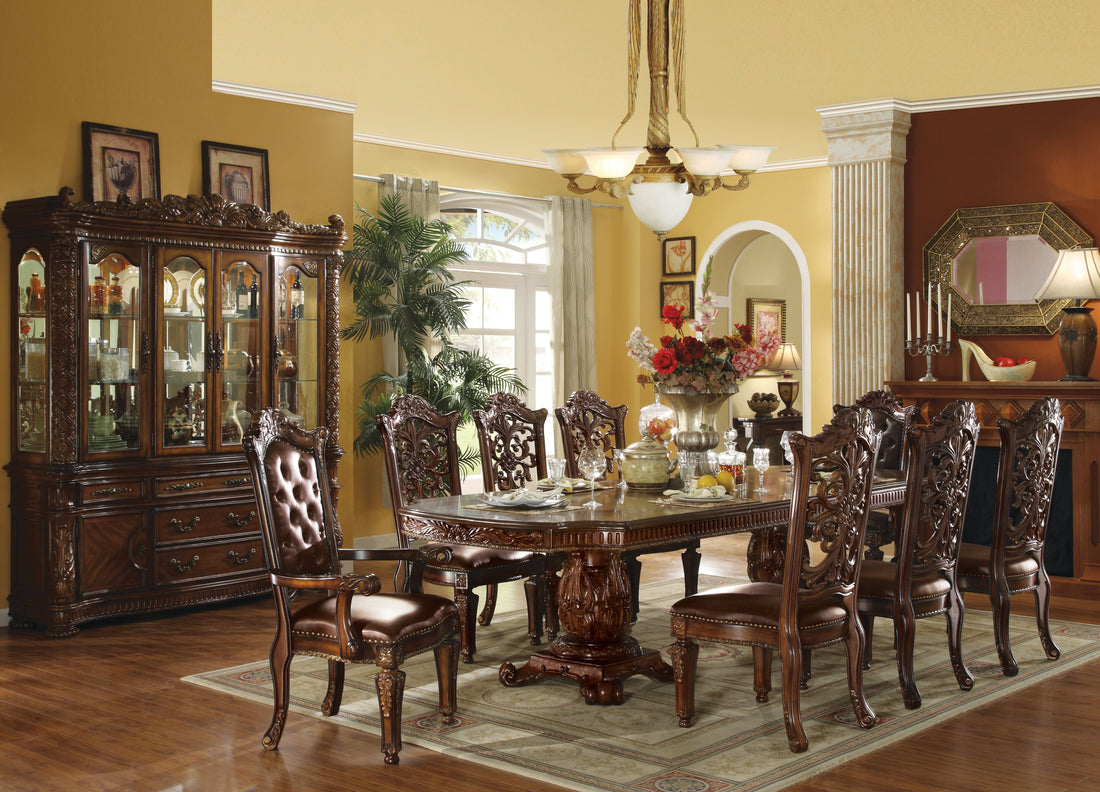 Acme Vendome 9-Piece Formal Dining Room Set: Classic European Style for Modern Homes