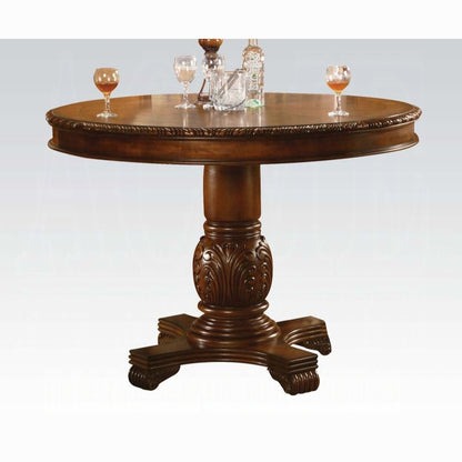 Chateau de Ville 5-Piece Counter Height Dining Set, 1 Table and 4 Chairs, Cherry Finish