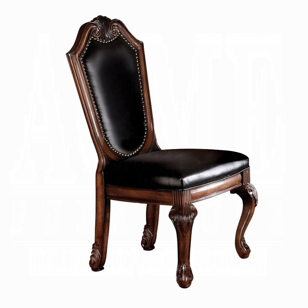 Chateau De Ville 8-Piece Dining Set Include 1 Dining Extension Table, 4 Side Chairs, 2 Arm Chairs and 1 Buffet & Hutch