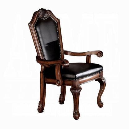 Chateau De Ville 8-Piece Dining Set Include 1 Dining Extension Table, 4 Side Chairs, 2 Arm Chairs and 1 Buffet & Hutch