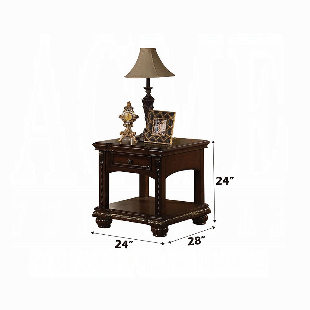 Anondale 2 End Table and 1 Ottoman