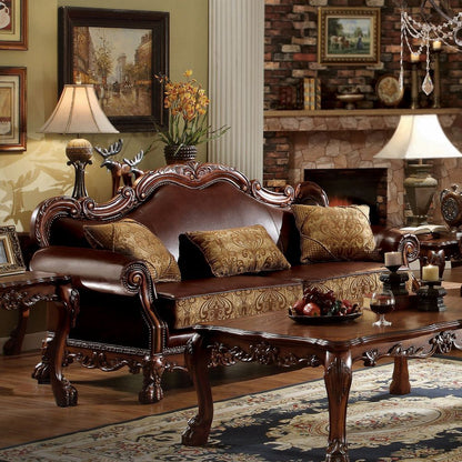 Dresden 4PC Living Room Set, Including Sofa, Loveseat, Chair and Coffee Table