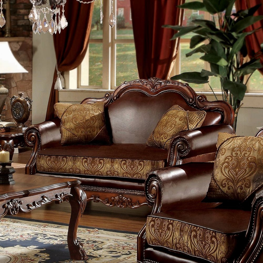 Dresden 4PC Living Room Set, Including Sofa, Loveseat, Chair and Coffee Table
