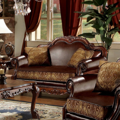 Dresden 4PC Living Room Set, Including Sofa, Loveseat, Chair and Coffee Table