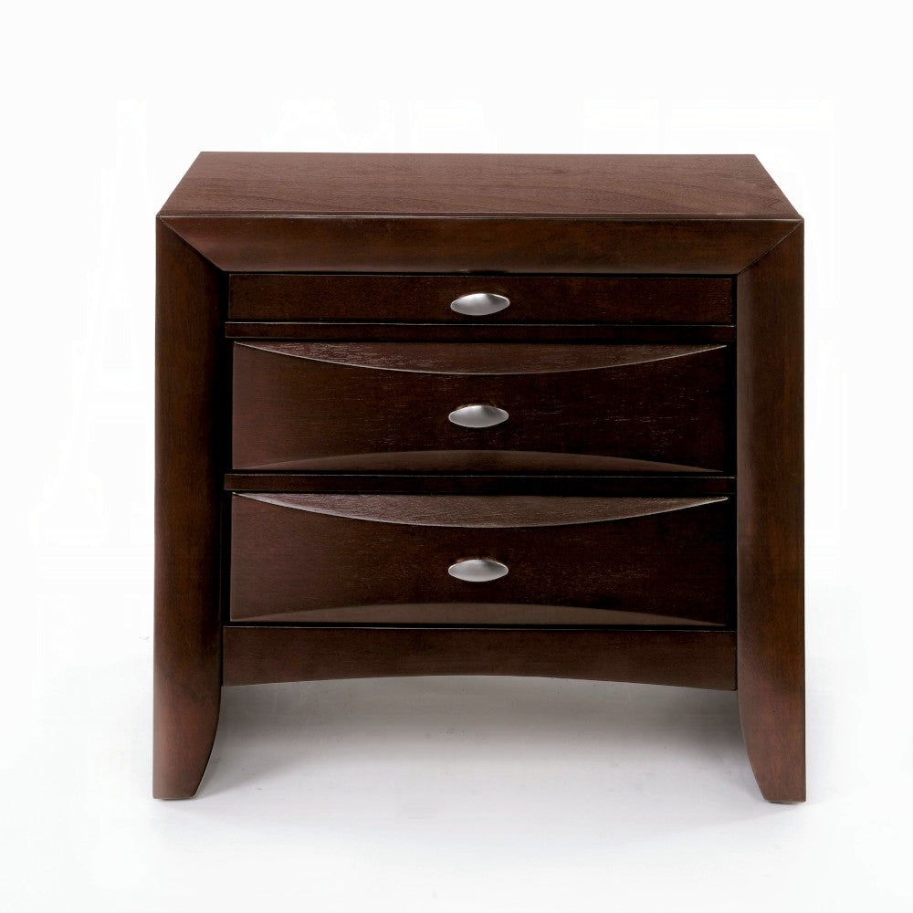 Ireland Collection 5-Piece Bedroom Set, Bed Frame, Chest, Dresser, Nightstand and Mirror