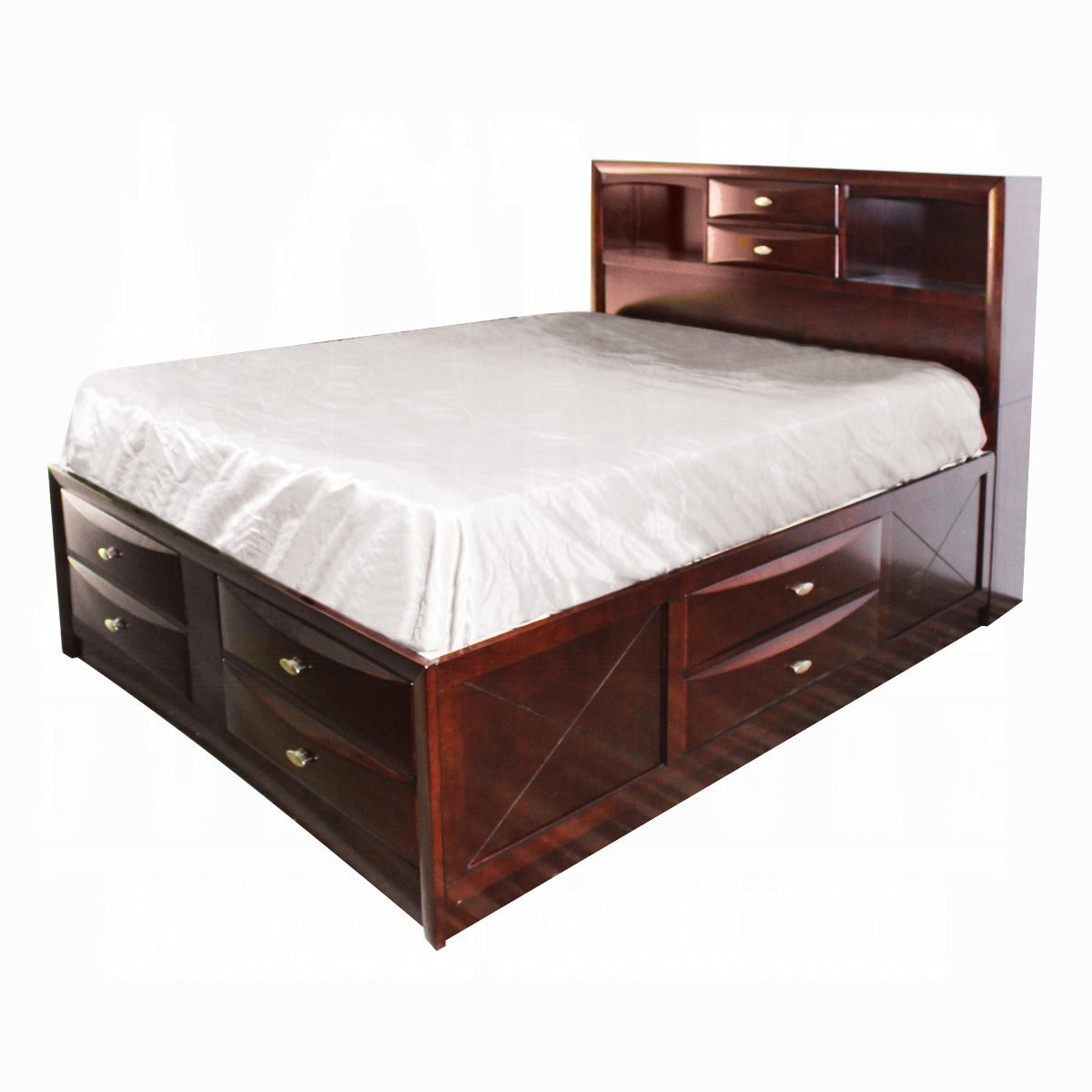 Ireland Bed W/Storage in Espresso