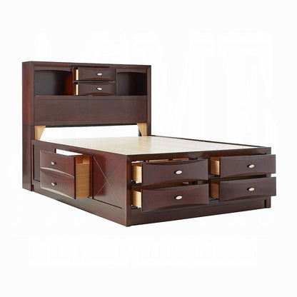 Ireland Bed W/Storage in Espresso