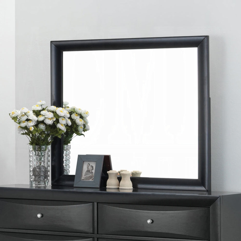 Ireland Collection 5-Piece Bedroom Set, Bed Frame, Chest, Dresser, Nightstand and Mirror
