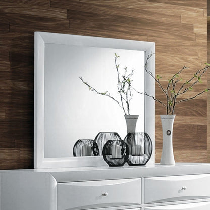 Ireland Collection 5-Piece Bedroom Set, Bed Frame, Chest, Dresser, Nightstand and Mirror