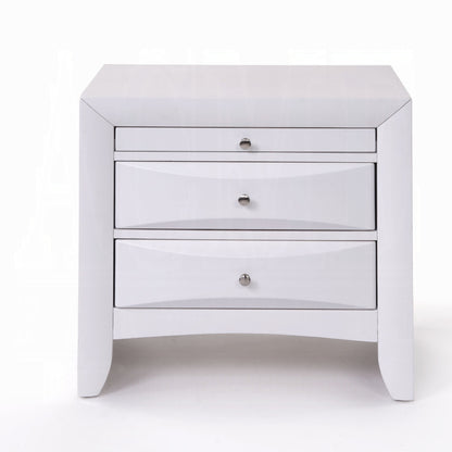 Ireland Collection 5-Piece Bedroom Set, Bed Frame, Chest, Dresser, Nightstand and Mirror