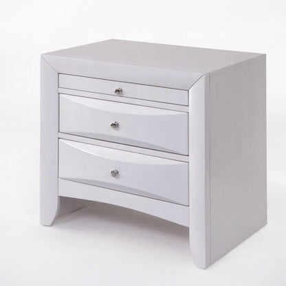 Ireland Collection 5-Piece Bedroom Set, Bed Frame, Chest, Dresser, Nightstand and Mirror