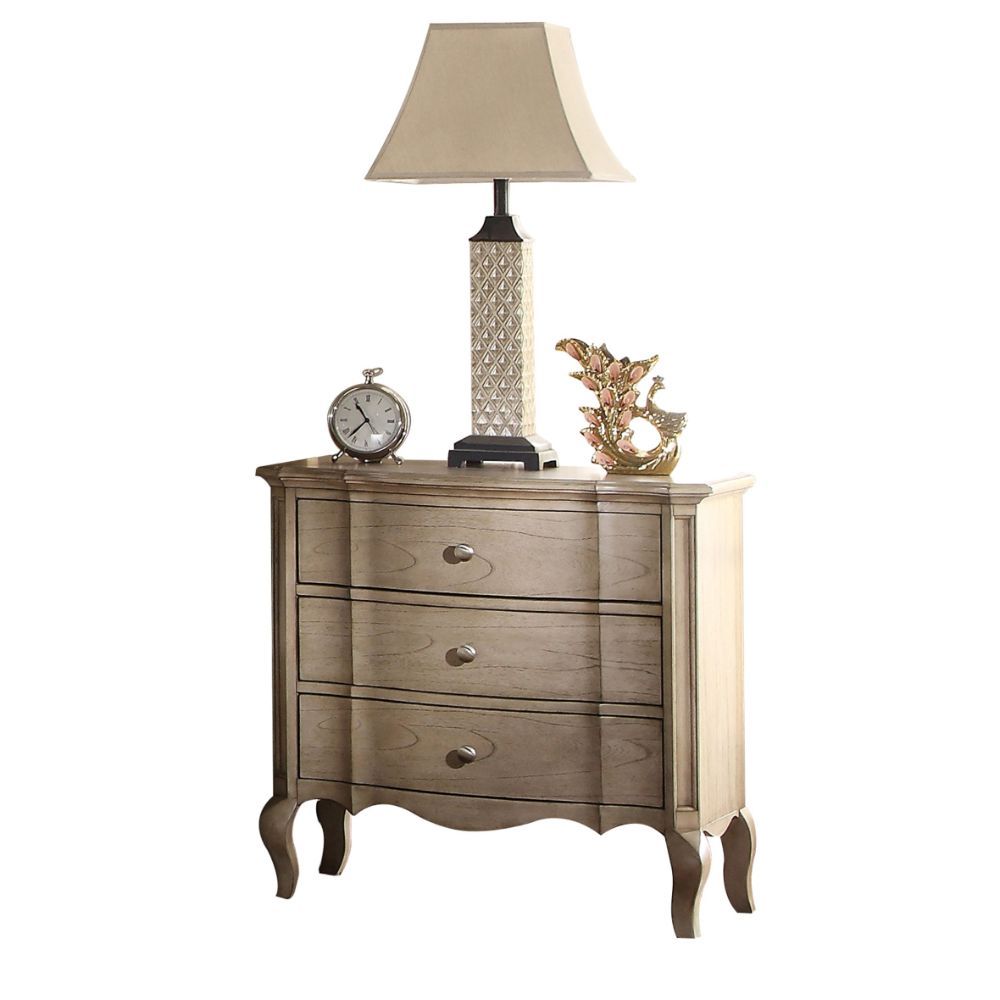 Chelmsford 6-Piece Contemporary Solid Wood Bedroom Set Includes Panel Bed, Assembled Dresser, Assembled Chest, 2xAssembled Nightstand and Mirror, Box Spring Required