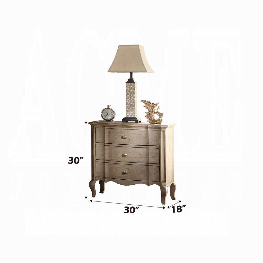 Chelmsford 6-Piece Contemporary Solid Wood Bedroom Set Includes Panel Bed, Assembled Dresser, Assembled Chest, 2xAssembled Nightstand and Mirror, Box Spring Required