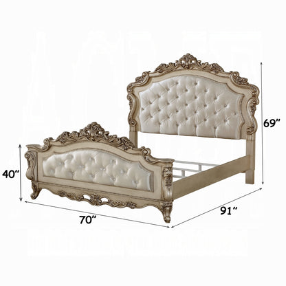 Gorsedd Bed in Golden Ivory