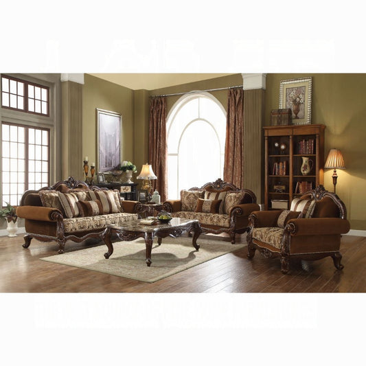 4-Piece Living Room Set Include Sofa w/ 6 Pillows, Loveseat w/ 4 Pillows, Chair w/ 2 Pillows and Coffee Table