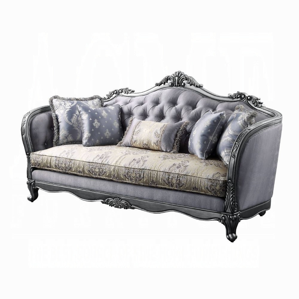 Ariadne Collection 4-Piece Living Room Set Include Sofa, Loveseat, Chair and Coffee Table, Formal Furniture Set