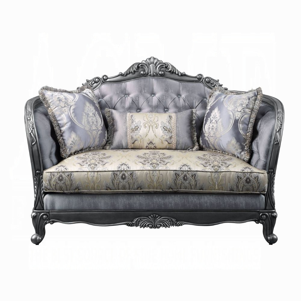 Ariadne Collection 4-Piece Living Room Set Include Sofa, Loveseat, Chair and Coffee Table, Formal Furniture Set