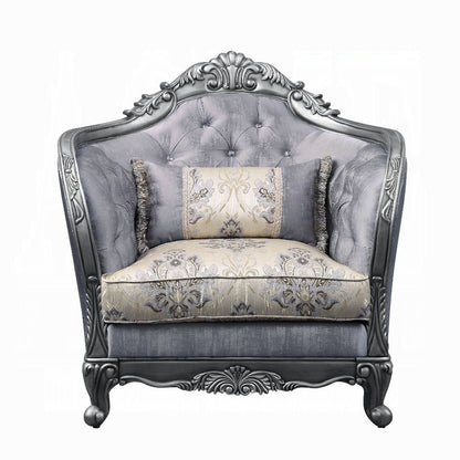 Ariadne Collection 4-Piece Living Room Set Include Sofa, Loveseat, Chair and Coffee Table, Formal Furniture Set