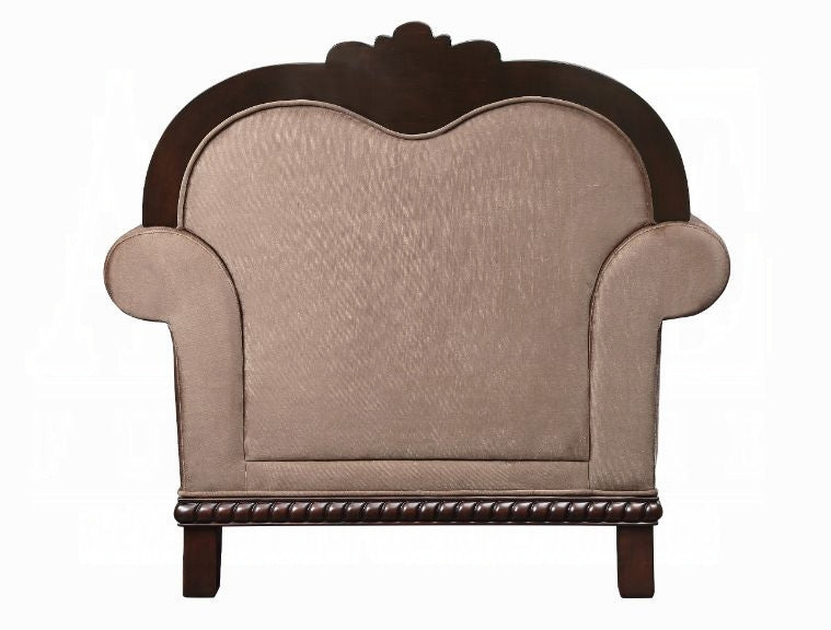 Luxury 4-Piece Living Room Set – Sofa, Loveseat, Chair & Coffee Table | Elegant Classic Design for Large Spaces