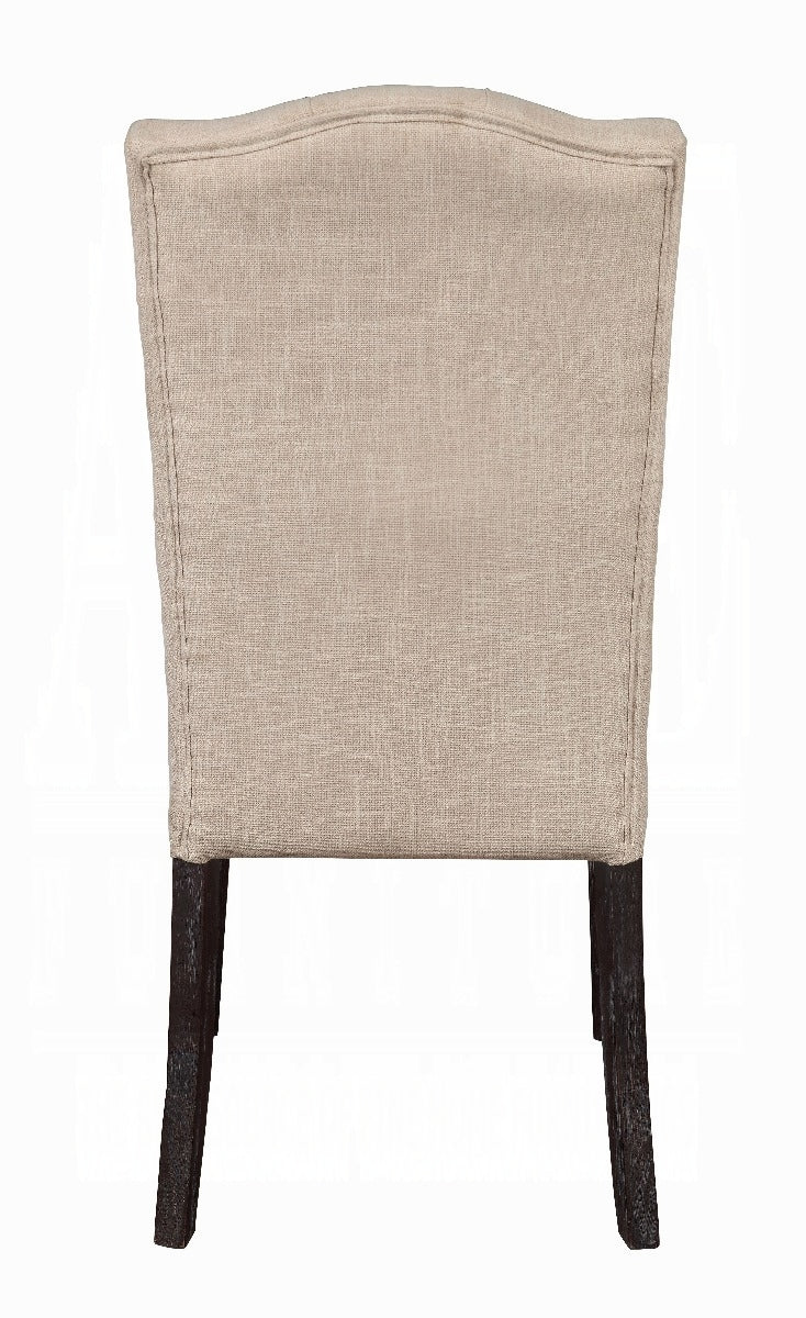 Gerardo 7-ps Casual Dining Table Set Include 1 Dining Table, 4 Side Chairs and 2 Arm Chair,6 -Person Marble Dining Set