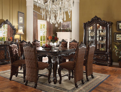 Versailles 9ps Dining Room Set 1 Counter Height Table and 8 Counter Height Chair