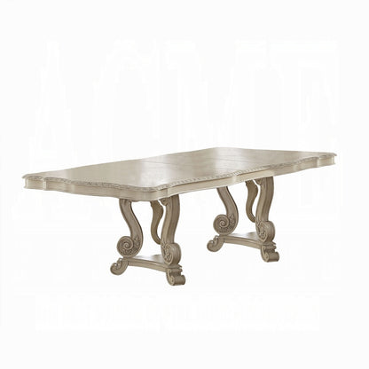 Ragenardus Kitchen Furniture Set 11pc Formal Dining Table Set Includes 1 Table, 8 Side Chairs and 2 Arm Chairs, Set for 10 Persons