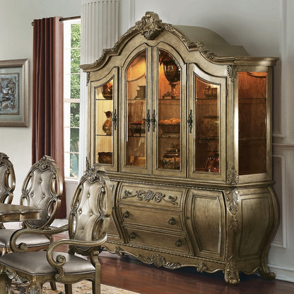 Ragenardus Buffet & Hutch Vintage Oak Finish 61294