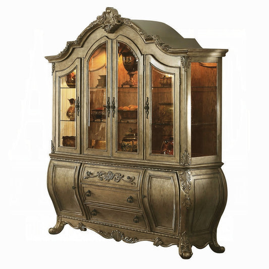 Ragenardus Buffet & Hutch Vintage Oak Finish 61294