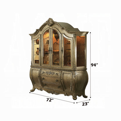 Ragenardus Buffet & Hutch Vintage Oak Finish 61294