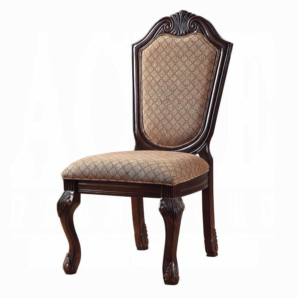 Chateau De Ville 8-Piece Dining Set Include 1 Dining Extension Table, 4 Side Chairs, 2 Arm Chairs and 1 Buffet & Hutch