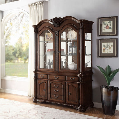 Chateau De Ville Buffet & Hutch Espresso 64079A