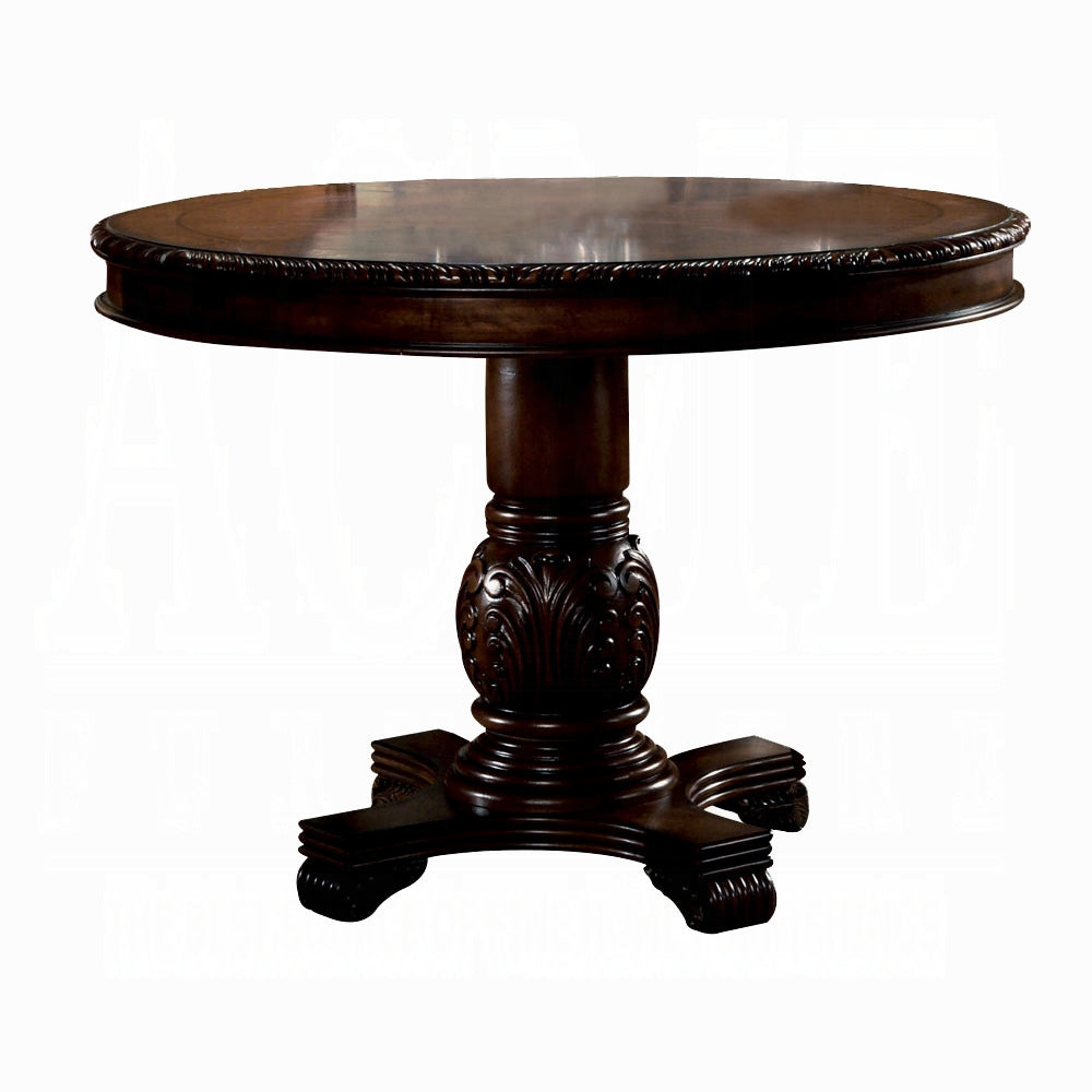 Chateau de Ville 5-Piece Counter Height Dining Set, 1 Table and 4 Chairs, Cherry Finish