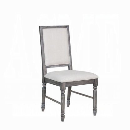 Leventis 7-ps Casual Dining Table Set Include 1 Dining Table, 6 Side Chairs, 6 -Person Dining Set