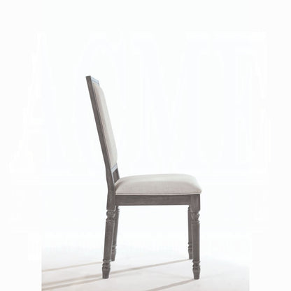 Leventis 7-ps Casual Dining Table Set Include 1 Dining Table, 6 Side Chairs, 6 -Person Dining Set