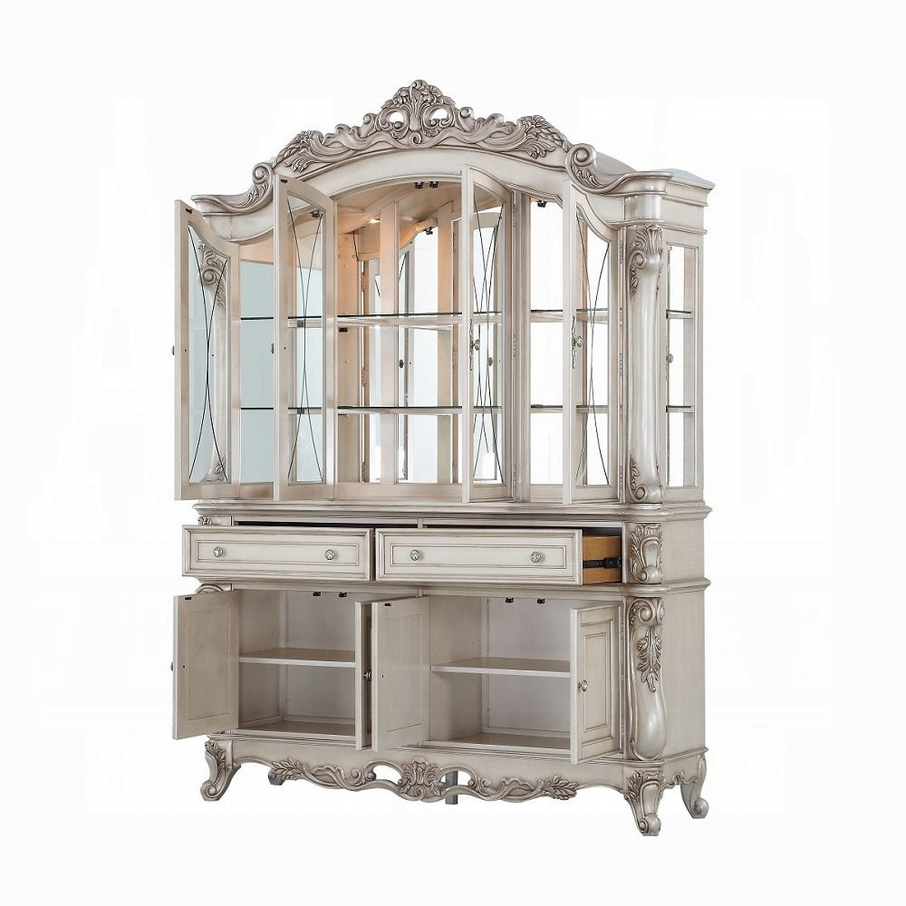 Gorsedd Buffet & Hutch Golden Ivory 67444