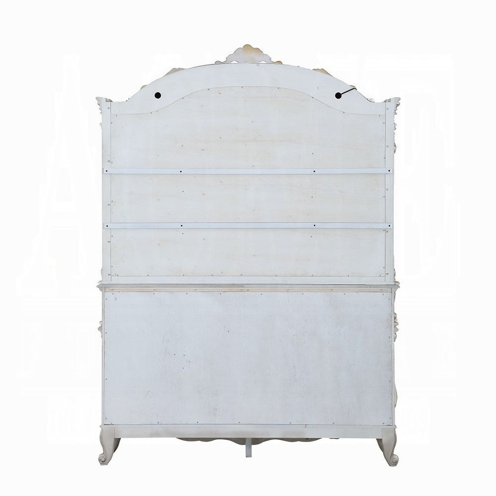 Gorsedd Buffet & Hutch Golden Ivory 67444