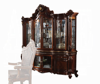 Picardy Buffet & Hutch Honey Oak Finish 68227