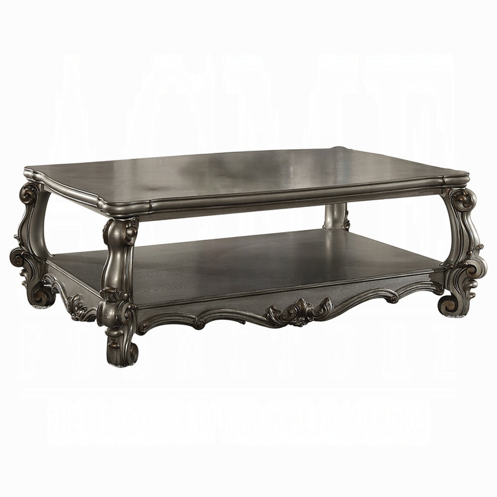 Versailles Collection Luxury 4-Piece Living Room Set, Including Sofa, Loveseat, Chair and Coffee Table