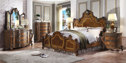 Picardy Bed in Honey Oak