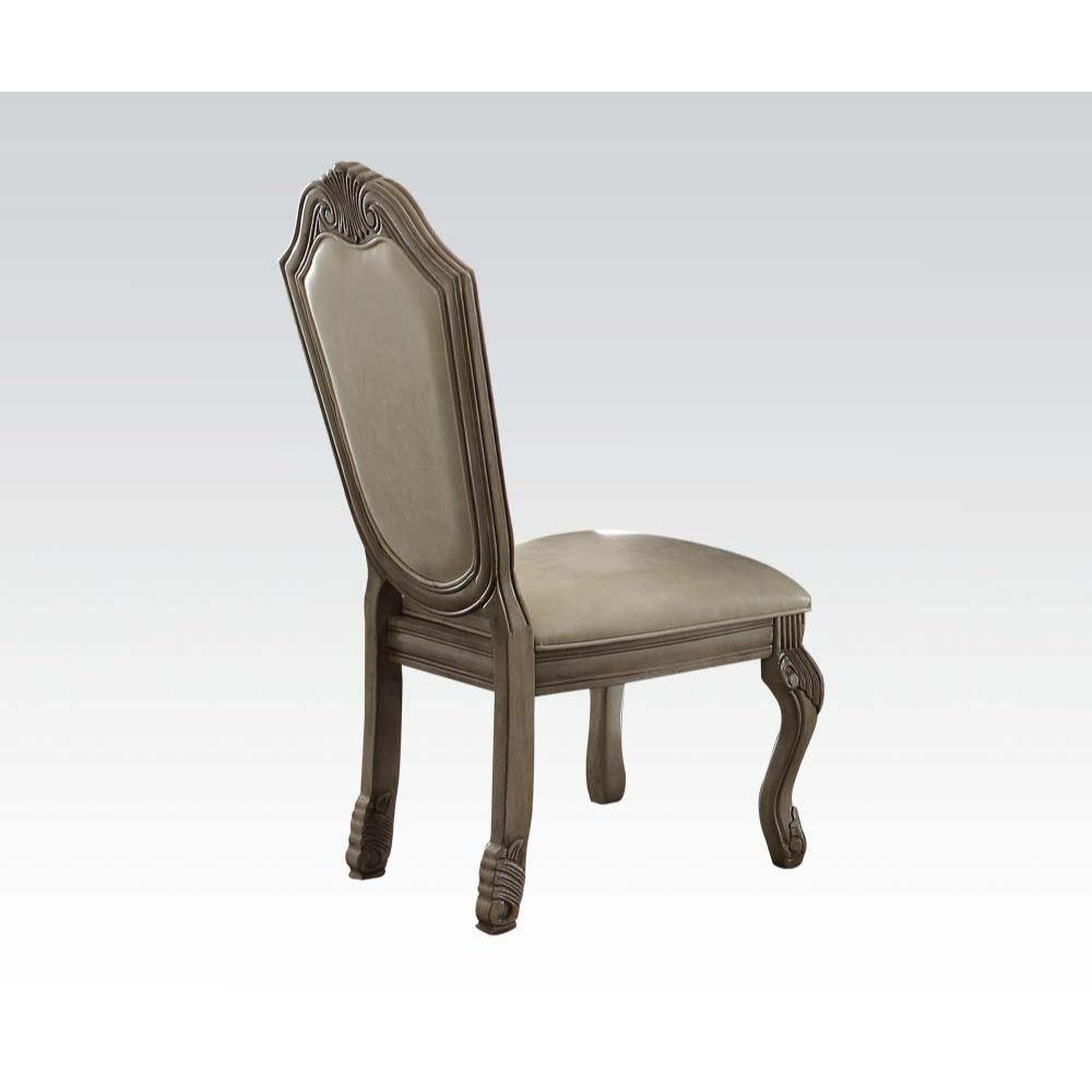 Chateau De Ville 8-Piece Dining Set Include 1 Dining Extension Table, 4 Side Chairs, 2 Arm Chairs and 1 Buffet & Hutch