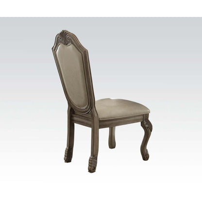 Chateau de Ville Side Chair Antique White Finish, Set of 2
