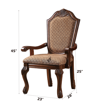 Chateau De Ville 10-Piece Dining Set Include 1 Dining Extension Table, 6 Side Chairs, 2 Arm Chairs and 1 Buffet & Hutch