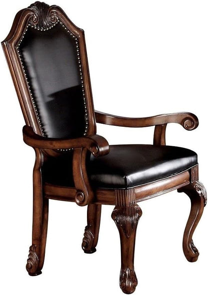 Chateau De Ville 10-Piece Dining Set Include 1 Dining Extension Table, 6 Side Chairs, 2 Arm Chairs and 1 Buffet & Hutch