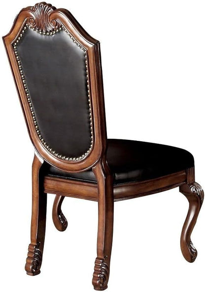 Chateau De Ville 10-Piece Dining Set Include 1 Dining Extension Table, 6 Side Chairs, 2 Arm Chairs and 1 Buffet & Hutch
