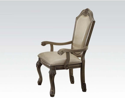 Chateau De Ville 10-Piece Dining Set Include 1 Dining Extension Table, 6 Side Chairs, 2 Arm Chairs and 1 Buffet & Hutch