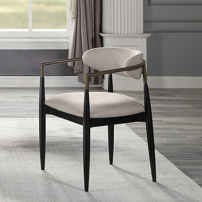 Jaramillo 7-Piece Dining Set Round Dining Table W/Engineered Marble and 6 Chairs