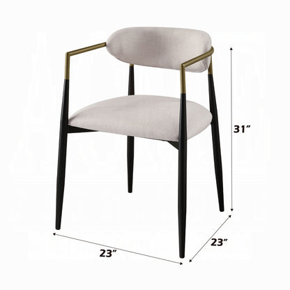 Jaramillo 7-Piece Dining Set Round Dining Table W/Engineered Marble and 6 Chairs